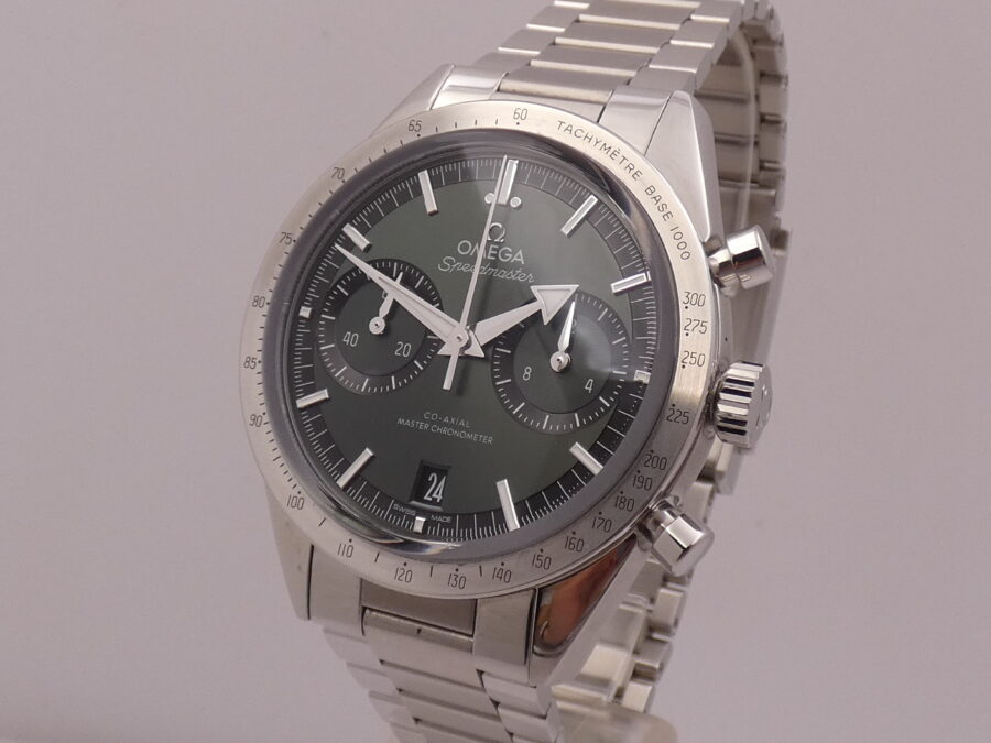 Cronografo Omega Speedmaster '57 Co-Axial Master Chronometer LIKE NEW BOX&PAPERS Giugno 2022 Acciaio Carica Manuale - immagine 9