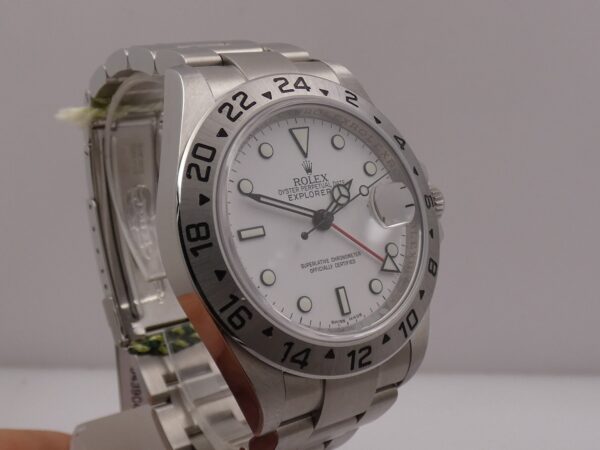 Rolex Explorer II 3186 N.O.S. RRR Random 16570 FULL SET Garanzia Italia NO HOLES Acciaio Anno 2012
