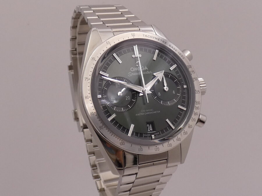 Cronografo Omega Speedmaster '57 Co-Axial Master Chronometer LIKE NEW BOX&PAPERS Giugno 2022 Acciaio Carica Manuale - immagine 10
