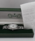 Rolex Air King 14000 SENZA FORI Diamond Bezel 34mm ANNO 1998 Automatico Acciaio - immagine 11