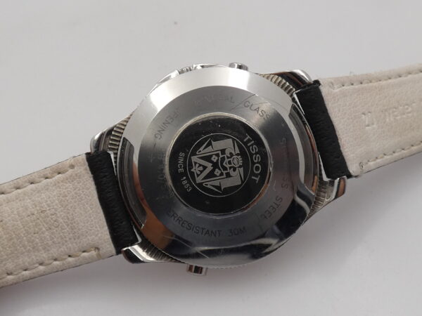 Tissot Bodyguard Vintage Date B470/570 Acciaio Orologio Antiaggressione