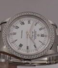 Rolex Air King 14000 SENZA FORI Diamond Bezel 34mm ANNO 1998 Automatico Acciaio - immagine 3