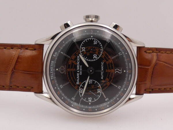 Baume & Mercier Cronografo Classima Executive NUOVO BOX&PAPERS STICKERS Automatico Acciaio Mai Indossato