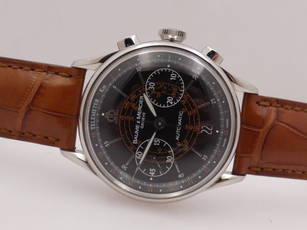 Baume & Mercier Cronografo Classima Executive NUOVO BOX&PAPERS STICKERS Automatico Acciaio Mai Indossato