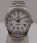 Rolex Air King 14000 SENZA FORI Diamond Bezel 34mm ANNO 1998 Automatico Acciaio - immagine 8