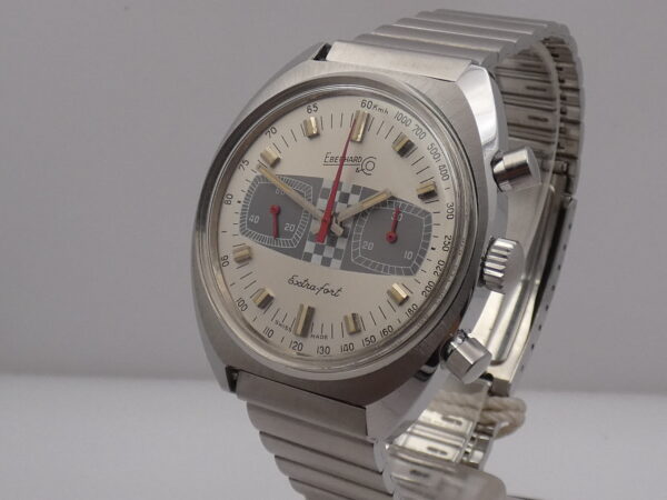 Eberhard Extra-Fort Racing 31006 N.O.S. Acciao NEW OLD STOCK BOX & PAPERS Manuale Anni '70s