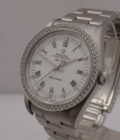 Rolex Air King 14000 SENZA FORI Diamond Bezel 34mm ANNO 1998 Automatico Acciaio - immagine 9