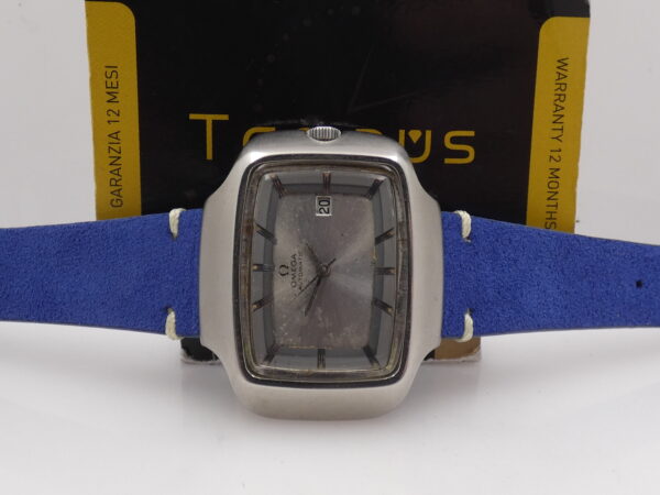 Omega Genève TV Screen Jumbo 45mm Automatico 166.0123 ANNO 1973 Acciaio