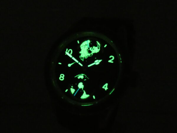 Montblanc 1858 Geosphere UTC 117837 NEW BOX PAPERS & STICKERS Steel Never Worn December 2024