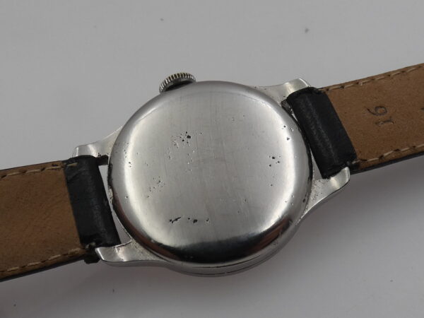 Longines Calatrava ANNO 1937 Acciaio Carica Manuale Orologio Vintage