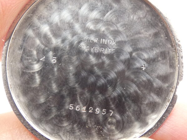 Longines Calatrava ANNO 1937 Acciaio Carica Manuale Orologio Vintage