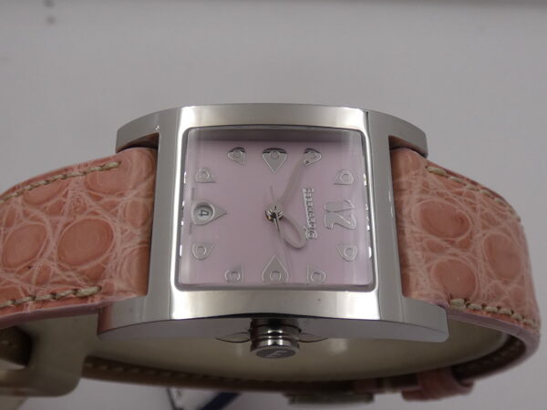 Eberhard & Co. Gingi Date 61007 NEW Pink Dial BOX&PAPERS ANNI 2000's Ladies Watch