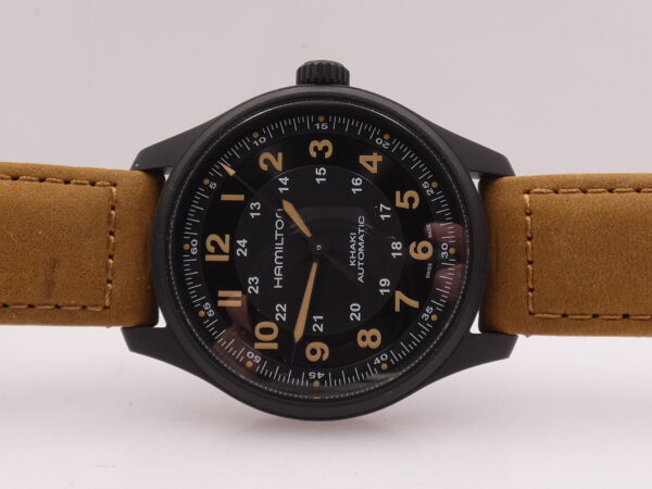 Hamilton Khaki Field Titanium H706655 NUOVO Anno 2023 BOX&PAPERS Automatico