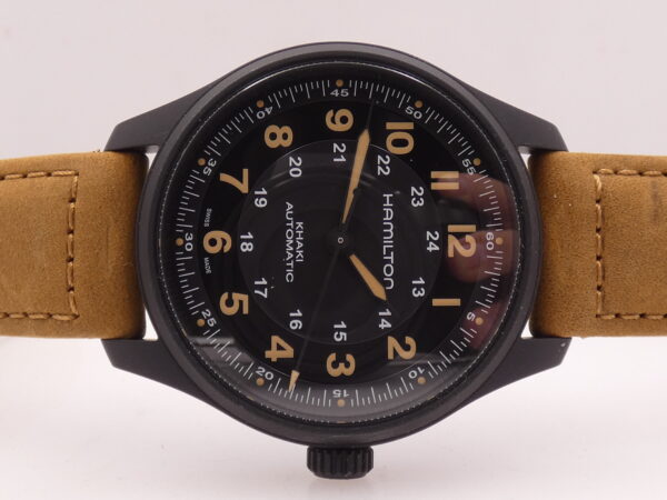 Hamilton Khaki Field Titanium H706655 NUOVO Anno 2023 BOX&PAPERS Automatico