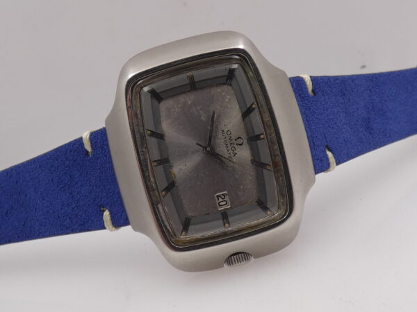 Omega Genève TV Screen Jumbo 45mm Automatico 166.0123 ANNO 1973 Acciaio
