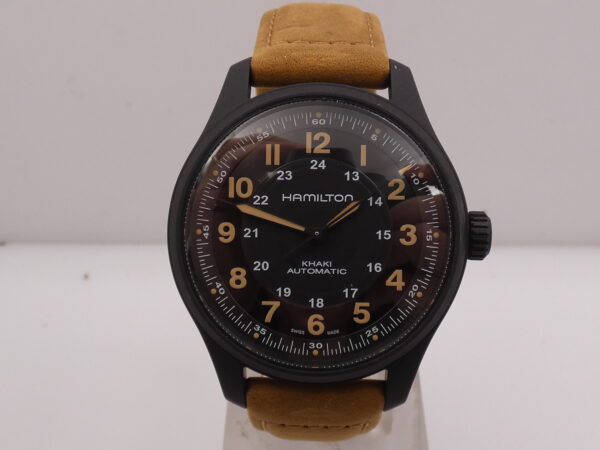 Hamilton Khaki Field Titanium H706655 NUOVO Anno 2023 BOX&PAPERS Automatico