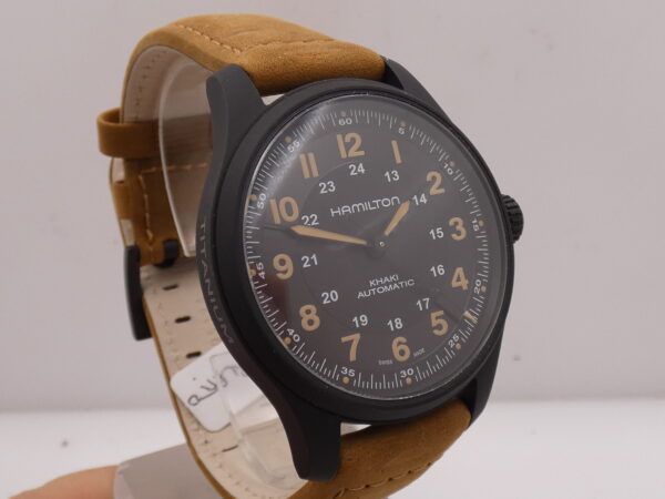 Hamilton Khaki Field Titanium H706655 NUOVO Anno 2023 BOX&PAPERS Automatico