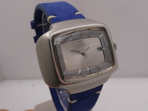 Omega Genève TV Screen Jumbo 45mm Automatico 166.0123 ANNO 1973 Acciaio