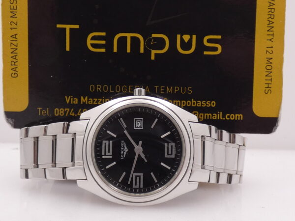 Longines LungoMare Lady L3.509.4 MilleRighe Dial 30mm Anni 2000's Acciaio Braccialato