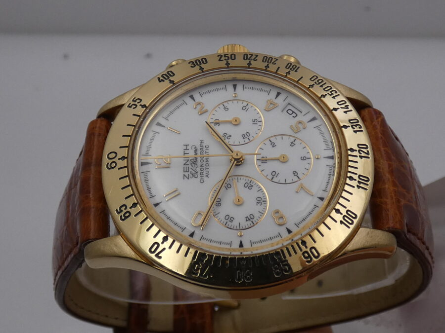 Cronografo Zenith El Primero 06.0050.400 Oro Massiccio 18Kt With BOX Automatico ANNI '90s