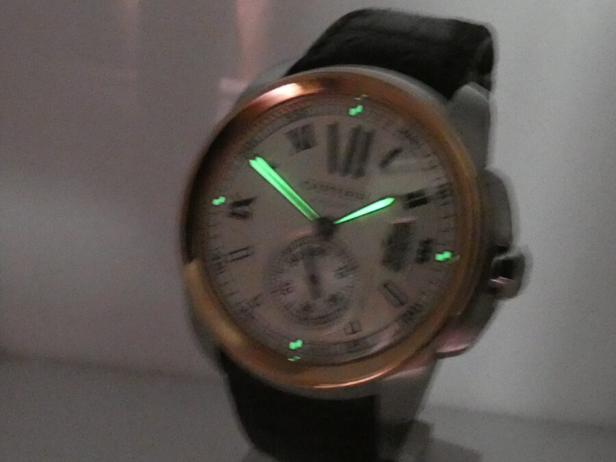 Cartier Calibre de Cartier 3299 Acciaio & Oro Rosa 18Kt 43mm BOX&PAPERS Anno 2010 Automatico - immagine 11