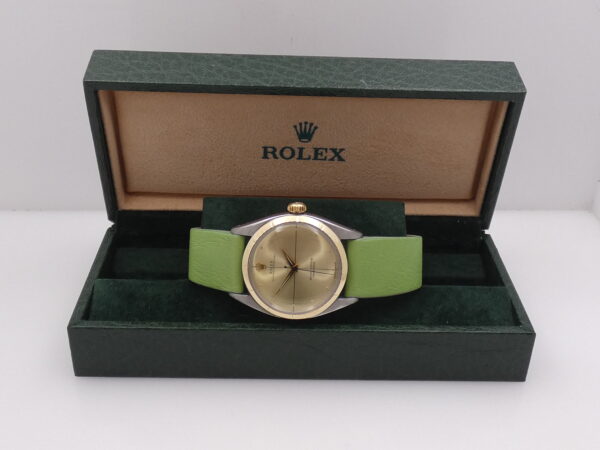 Rolex Oyster Perpetual 34 ZEPHYR 6582 Automatico Acciaio&Oro 18Kt JUST SERVICED Anno 1959 Vintage