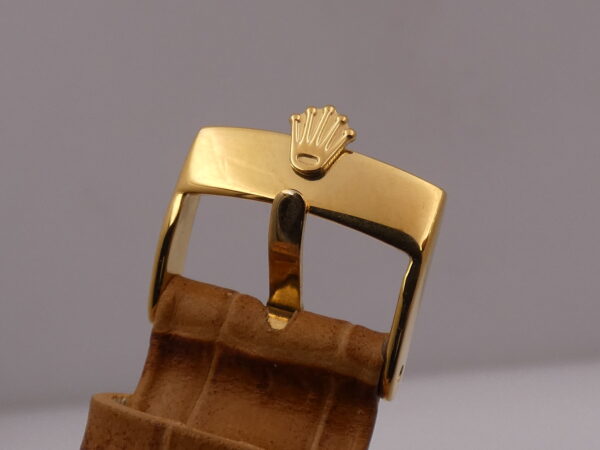 Rolex Datejust 36 Rare 1601 Oro Massiccio 18Kt Original Dial Leaf Hands ANNI'60 JUST SERVICED Automatico