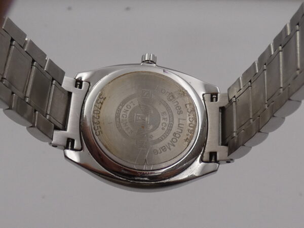 Longines LungoMare Lady L3.509.4 MilleRighe Dial 30mm Anni 2000's Acciaio Braccialato