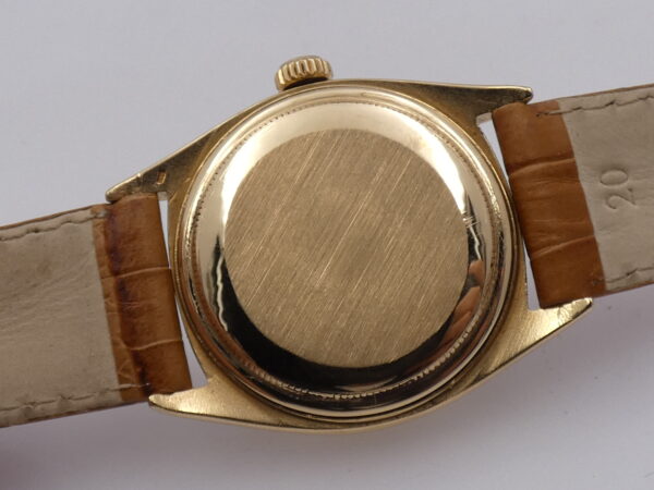 Rolex Datejust 36 Rare 1601 Oro Massiccio 18Kt Original Dial Leaf Hands ANNI'60 JUST SERVICED Automatico