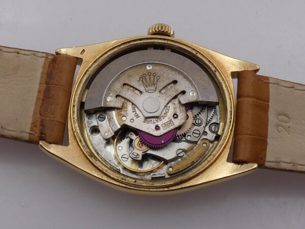 Rolex Datejust 36 Rare 1601 Oro Massiccio 18Kt Original Dial Leaf Hands ANNI'60 JUST SERVICED Automatico