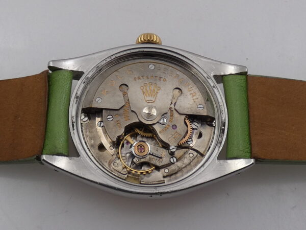 Rolex Oyster Perpetual 34 ZEPHYR 6582 Automatico Acciaio&Oro 18Kt JUST SERVICED Anno 1959 Vintage