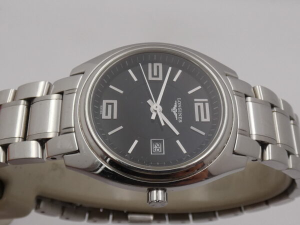 Longines LungoMare Lady L3.509.4 MilleRighe Dial 30mm Anni 2000's Acciaio Braccialato