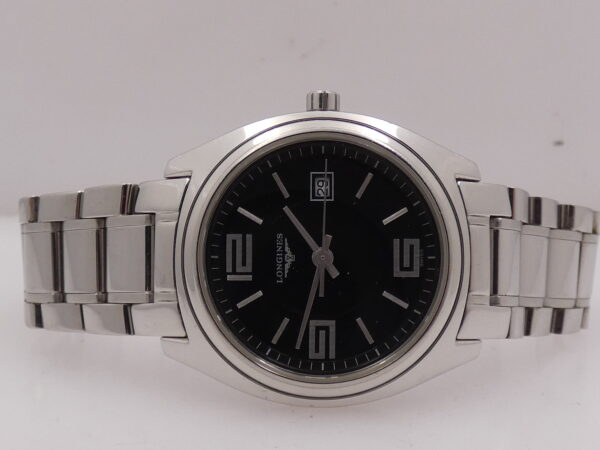 Longines LungoMare Lady L3.509.4 MilleRighe Dial 30mm Anni 2000's Acciaio Braccialato