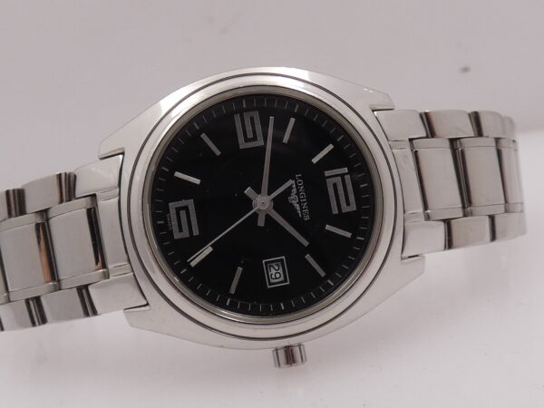 Longines LungoMare Lady L3.509.4 MilleRighe Dial 30mm Anni 2000's Acciaio Braccialato