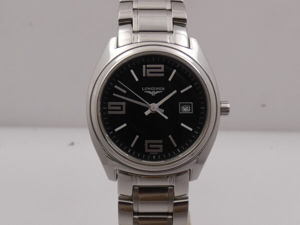 Longines LungoMare Lady L3.509.4 MilleRighe Dial 30mm Anni 2000's Acciaio Braccialato