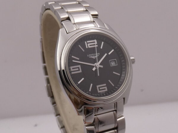 Longines LungoMare Lady L3.509.4 MilleRighe Dial 30mm Anni 2000's Acciaio Braccialato