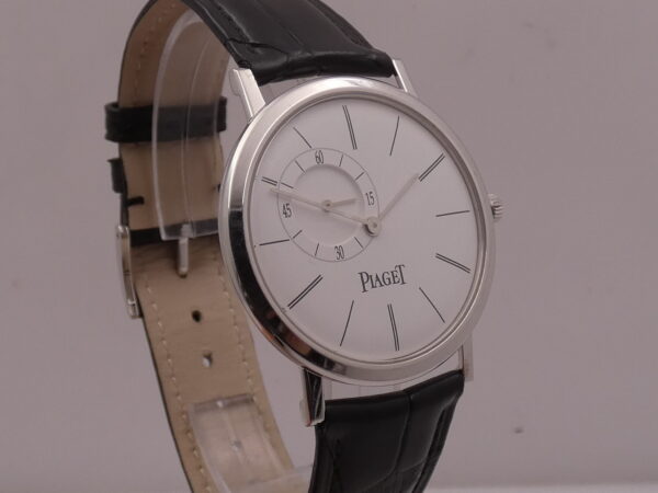 Piaget Altiplano Big Second Oro Bianco 18 Kt P10411 Carica Manuale ANNI '2000s