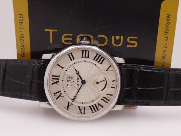 Cartier Rotonde de Cartier Power Reserve 40mm 3749 BOX&PAPERS Anno 2017 Carica Manuale