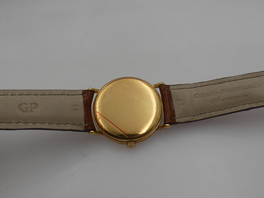 Girard Perregaux Classic 47990 N.O.S. Oro Massiccio 18Kt BOX&PAPERS Automatico New Old Stock ANNI '90 - immagine 12