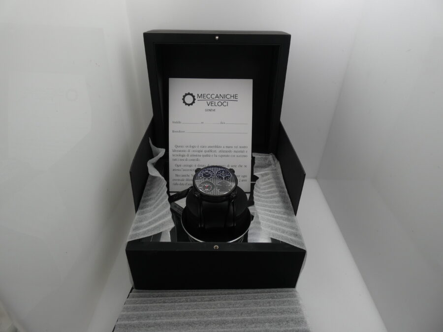 Meccaniche Veloci Quattro Valvole - Quattro Tempi NUOVO Limited Edition Titanio BOX&PAPERS Automatico W124K385 - immagine 12