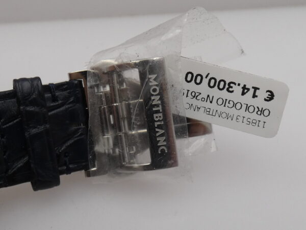 Montblanc Heritage Chronométrie Perpetual Calendar 118513 NEW BOX&PAPERS STICKERS Automatico Acciaio