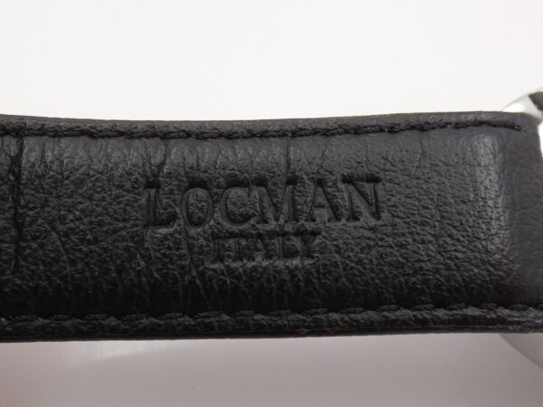 Locman Nuovo Cronografo MAI INDOSSATO Alluminio BOX&PAPERS Anni 2000's