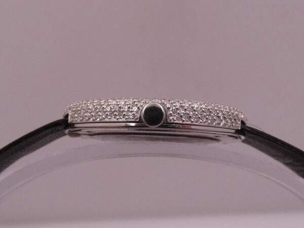 Omega Art Collection Oro Bianco 18KT 1.55ct FULL DIAMONDS N.O.S.BOX&PAPERS Anno 1986