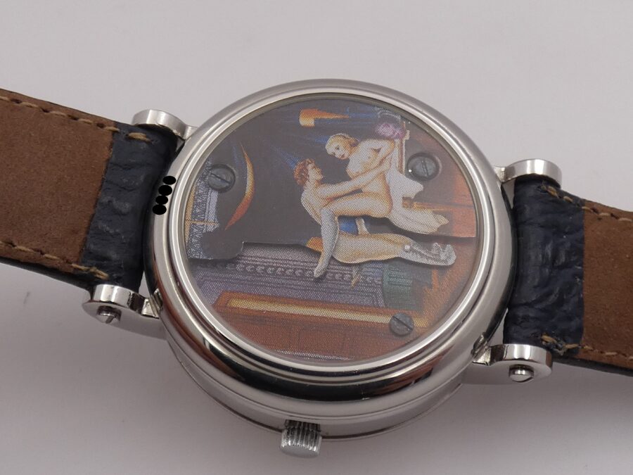IGJ Montre Erotique LIMITED EDITION Automatic Date ANNI '90 Acciaio - immagine 15