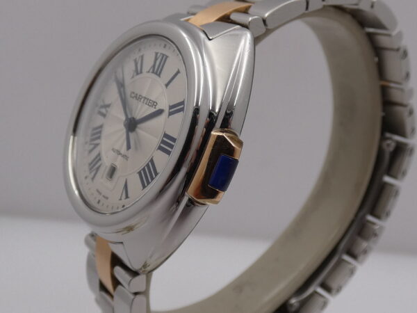 Cartier Clé de Cartier Mid-Size 31mm Acciaio & Oro Rosa18Kt WITH PAPERS Automatico ANNO 2016