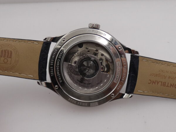 Montblanc Heritage Chronométrie Perpetual Calendar 118513 NEW BOX&PAPERS STICKERS Automatico Acciaio