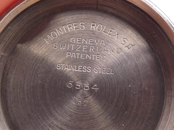 Rolex Oyster Perpetual Date 6534 Automatic Butterfly ANNO 1957 JUST SERVICED Acciaio Jubilee