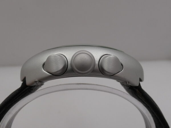 Locman Nuovo Cronografo MAI INDOSSATO Alluminio BOX&PAPERS Anni 2000's