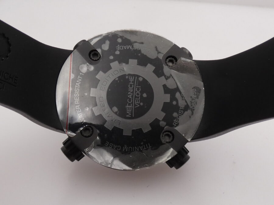 Meccaniche Veloci Quattro Valvole - Quattro Tempi NUOVO Limited Edition Titanio BOX&PAPERS Automatico W124K385 - immagine 17