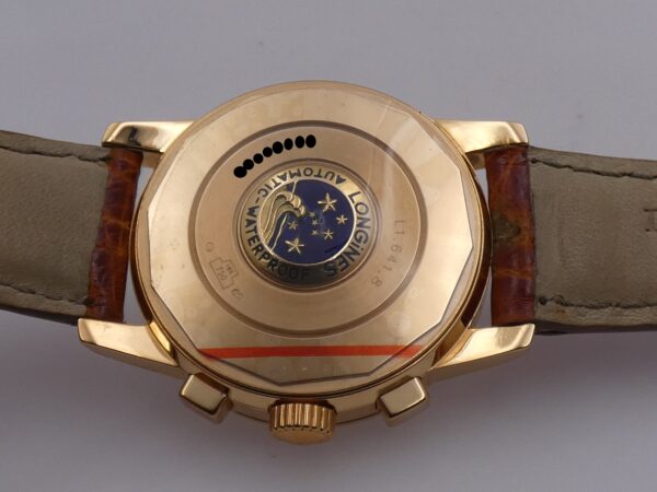 Longines Cronografo Conquest Heritage AUTOMATICO N.O.S. Oro Rosa 18Kt BOX&PAPERS L1.641.8